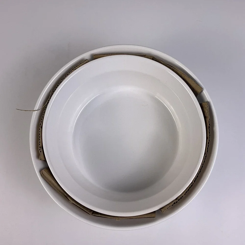 CorningWare French‎ White Stoneware Baking Dish Set 1.5 Qt 2.5 Qt Set of 2